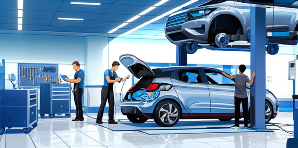EV workshop booking